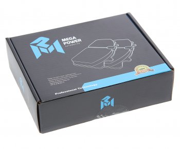 829 р. Колодки тормозные передние (4шт.) MEGAPOWER Mazda CX-9 TB дорестайлинг (2007-2009)  с доставкой в г. Майкоп. Увеличить фотографию 3