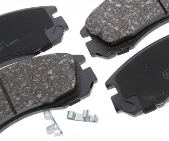 859 р. Колодки тормозные передние (4шт.) MEGAPOWER Mitsubishi Outlander CU (2003-2009)  с доставкой в г. Майкоп. Увеличить фотографию 2