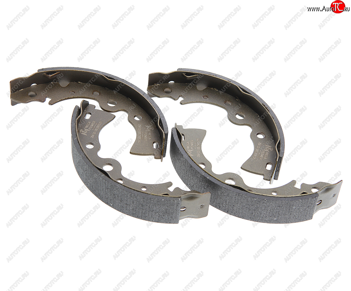 1 299 р. Колодки тормозные задние (4шт.) MEGAPOWER Nissan Almera Classic седан B10 (2006-2013)  с доставкой в г. Майкоп