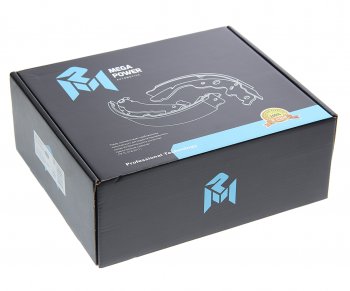 1 389 р. Колодки тормозные задние барабанные (4шт.) MEGAPOWER Skoda Octavia A8 универсал (2019-2022)  с доставкой в г. Майкоп. Увеличить фотографию 4