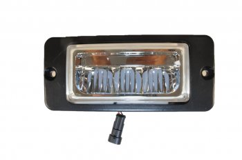 2 369 р. Фара противотуманная КАМАЗ рестайлинг НО светодиодная AVTOELECTRICA AVTOELECTRICA 35.3743 led ае  с доставкой в г. Майкоп. Увеличить фотографию 2