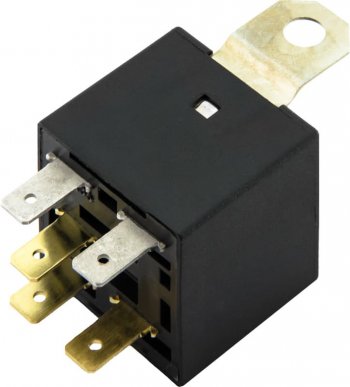 180 р. Реле электромагнитное 12V 5-ти контактное 50А замыкающее с кронштейном ЭМИ ЭМИ 35.3787-30  с доставкой в г. Майкоп. Увеличить фотографию 1