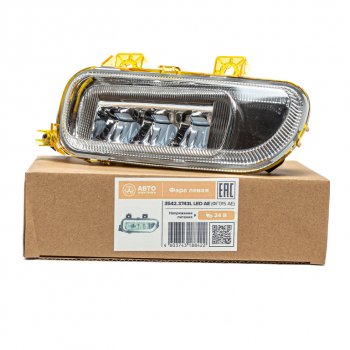 2 599 р. Фара противотуманная КАМАЗ-5490,MERCEDES Axor левая LED AVTOELECTRICA AVTOELECTRICA 3542.3743l led aе (фг015 ae)  с доставкой в г. Майкоп. Увеличить фотографию 1
