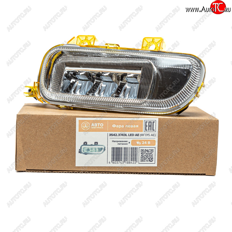 2 599 р. Фара противотуманная КАМАЗ-5490,MERCEDES Axor левая LED AVTOELECTRICA AVTOELECTRICA 3542.3743l led aе (фг015 ae)  с доставкой в г. Майкоп