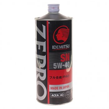 2 679 р. Масло моторное ZEPRO RACING 3585-001 5W40 синт.1л IDEMITSU IDEMITSU 3585-001 IDEMITSU 3585-001  с доставкой в г. Майкоп. Увеличить фотографию 1