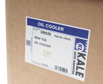 12 499 р. Радиатор масляный MAN TGA (02-) KALE KALE 359320  с доставкой в г. Майкоп. Увеличить фотографию 5