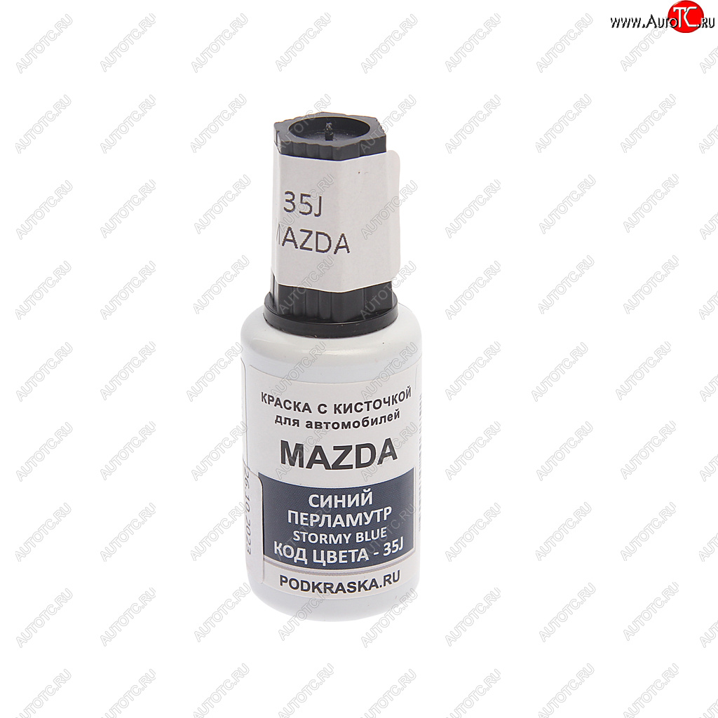 379 р. Краска с кистью 20мл MAZDA 35J PODKRASKA PODKRASKA 35j  с доставкой в г. Майкоп