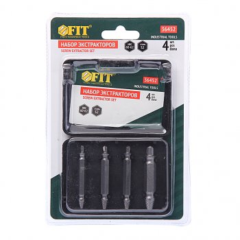 859 р. Набор экстракторов двусторонних 4 предмета FIT FIT 36452  с доставкой в г. Майкоп. Увеличить фотографию 1