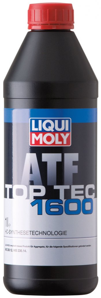 2 869 р. Масло трансмиссионное TOP TEC ATF 1600 синт.1л LIQUI MOLY LIQUI MOLY 3659  с доставкой в г. Майкоп. Увеличить фотографию 1