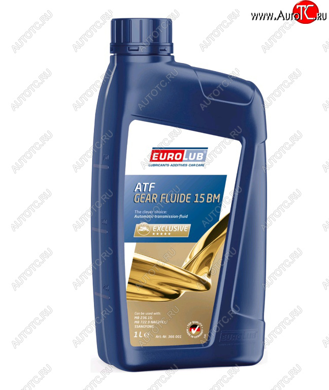 1 749 р. Масло трансмиссионное ATF GEAR FLUIDE 15 BM 1л EUROLUB EUROLUB 366001  с доставкой в г. Майкоп