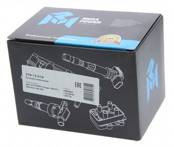1 379 р. Катушка зажигания FORD Cougar (98-01),Mondeo (96-00) MEGAPOWER MEGAPOWER 370-13-016  с доставкой в г. Майкоп. Увеличить фотографию 5