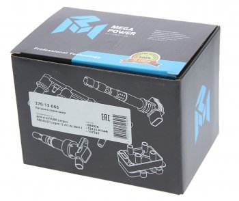 1 439 р. Катушка зажигания ЛАДА Largus RENAULT Logan (1.41.6) (8кл.) MEGAPOWER MEGAPOWER 370-13-065  с доставкой в г. Майкоп. Увеличить фотографию 4