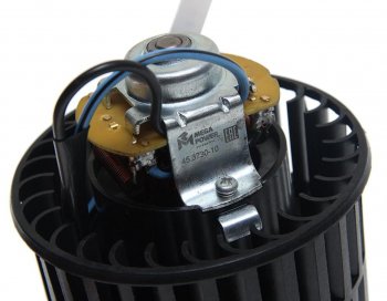 1 199 р. Мотор отопителя ГАЗ-3302,33104 без кожуха с крыльчаткой MEGAPOWER MEGAPOWER 370-15-007  с доставкой в г. Майкоп. Увеличить фотографию 3