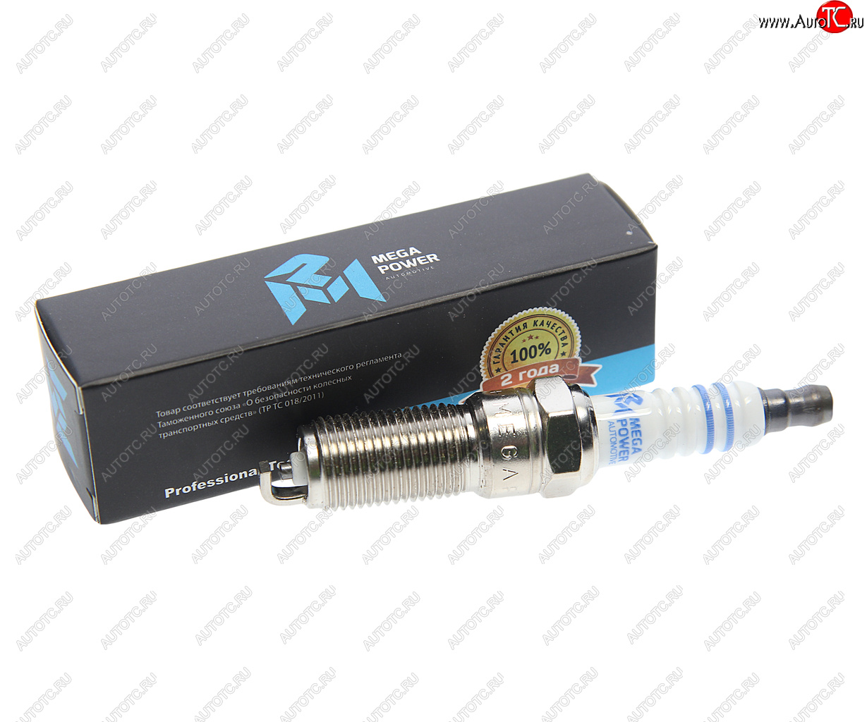 139 р. Свеча зажигания FORD (1шт.) MEGAPOWER MEGAPOWER 370-31-004  с доставкой в г. Майкоп