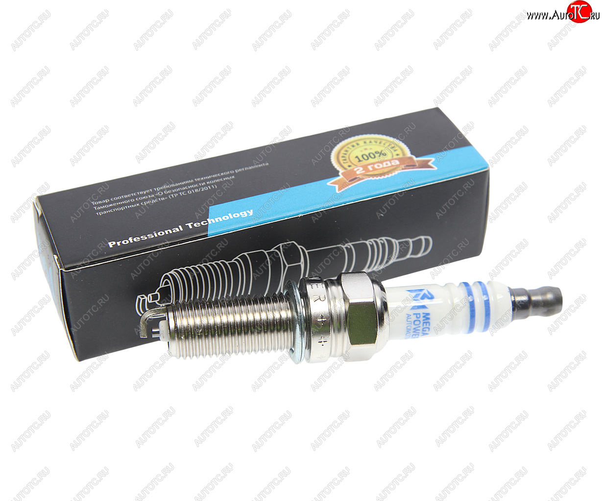 224 р. Свеча зажигания HYUNDAI Elantra (06-),i30 KIA Ceed,Cerato (06-),Soul (1шт.) MEGAPOWER MEGAPOWER 370-31-006  с доставкой в г. Майкоп