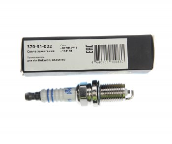 144 р. Свеча зажигания DAEWOO Matiz (98-)(0.81.0) RENAULT Clio,Megane HONDA KAWASAKI (1шт.) MEGAPOWER MEGAPOWER 370-31-022  с доставкой в г. Майкоп. Увеличить фотографию 3
