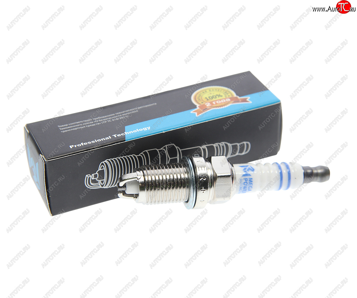 159 р. Свеча зажигания CHEVROLET DAEWOO OPEL SAAB PEUGEOT RENAULT (1шт.) MEGAPOWER MEGAPOWER 370-31-024  с доставкой в г. Майкоп