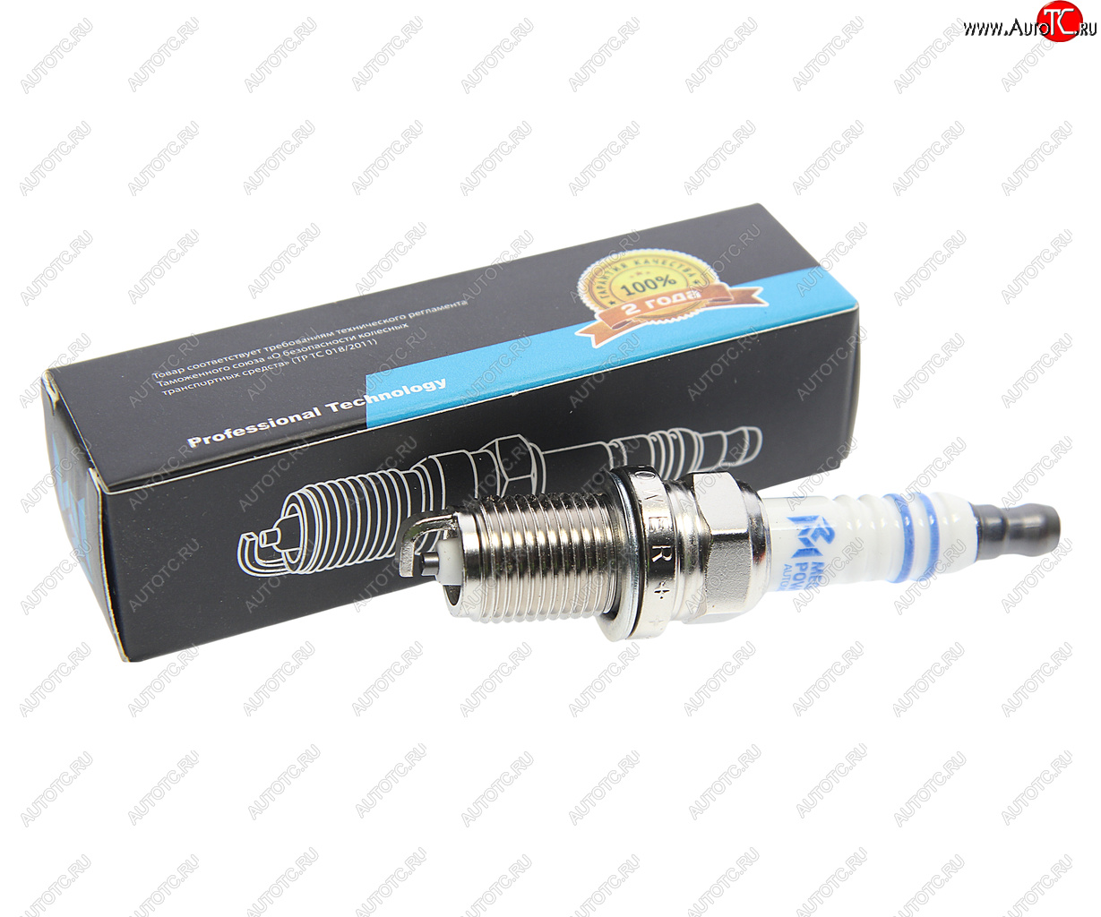 106 р. Свеча зажигания KIA Rio 2,Carens 2 (1.6),Spectra (16V) (1шт.) MEGAPOWER MEGAPOWER 370-31-027  с доставкой в г. Майкоп