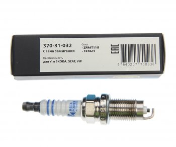 141 р. Свеча зажигания VW Golf 5,6,Jetta,Polo Sedan SKODA Fabia,Octavia (1.21.41.6) (1шт.) MEGAPOWER MEGAPOWER 370-31-032  с доставкой в г. Майкоп. Увеличить фотографию 3