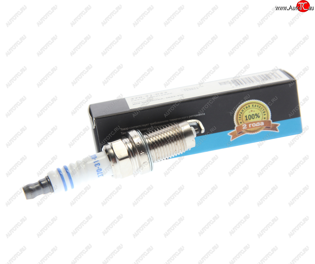 141 р. Свеча зажигания VW Golf 5,6,Jetta,Polo Sedan SKODA Fabia,Octavia (1.21.41.6) (1шт.) MEGAPOWER MEGAPOWER 370-31-032  с доставкой в г. Майкоп