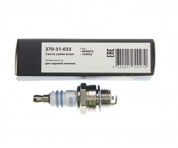 144 р. Свеча зажигания (газонокосилка,бензопила) (1шт.) MEGAPOWER MEGAPOWER 370-31-033  с доставкой в г. Майкоп. Увеличить фотографию 3
