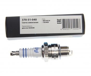96 р. Свеча зажигания SUZUKI (1шт.) MEGAPOWER MEGAPOWER 370-31-040  с доставкой в г. Майкоп. Увеличить фотографию 3