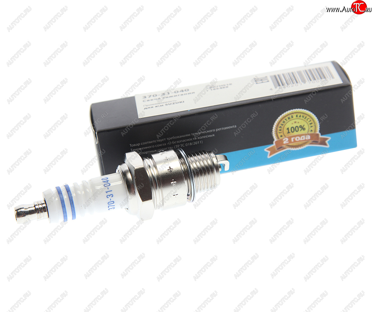96 р. Свеча зажигания SUZUKI (1шт.) MEGAPOWER MEGAPOWER 370-31-040  с доставкой в г. Майкоп