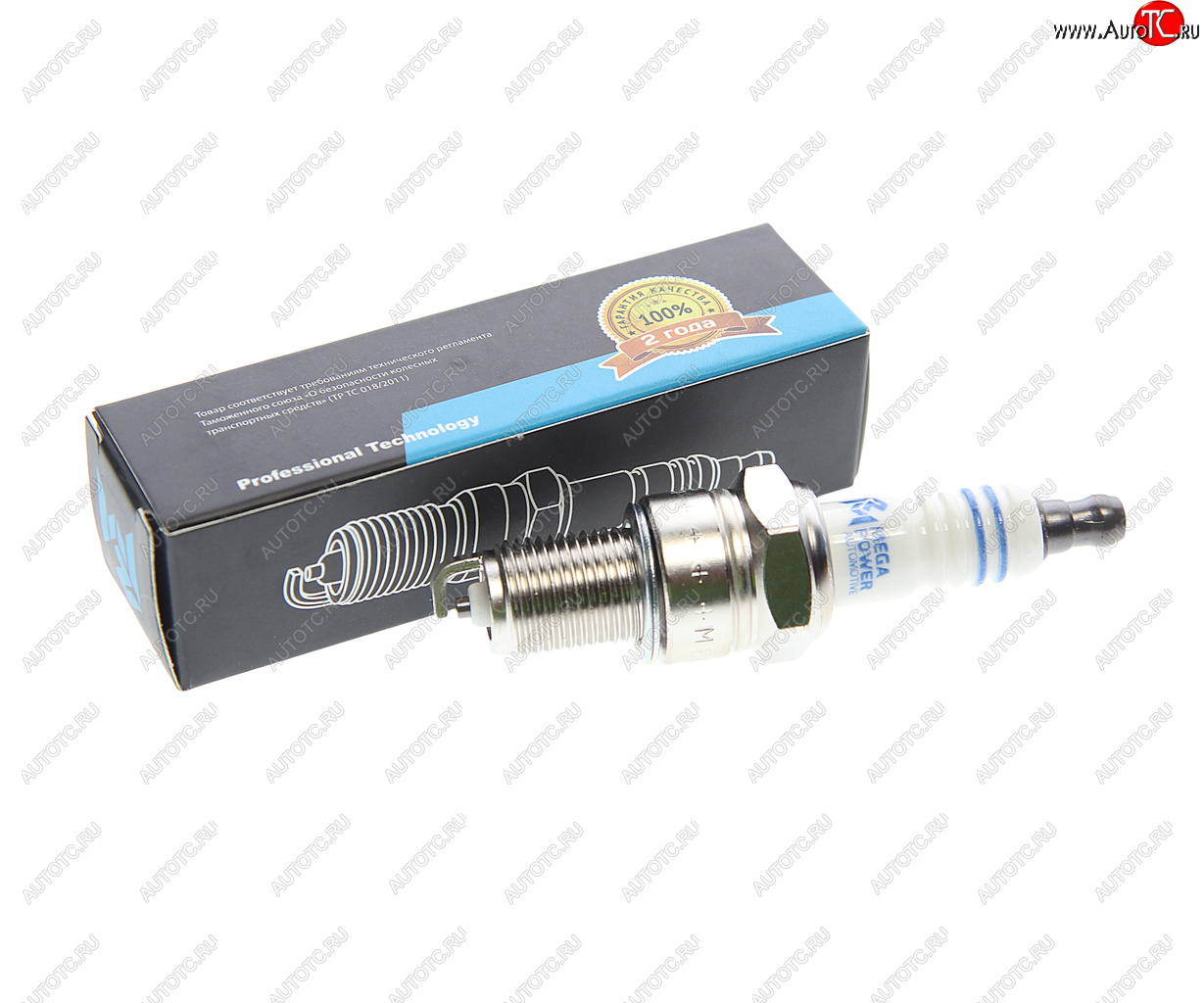 106 р. Свеча зажигания ВАЗ-2101 АИ-92 MEGAPOWER MEGAPOWER 370-31-047  с доставкой в г. Майкоп