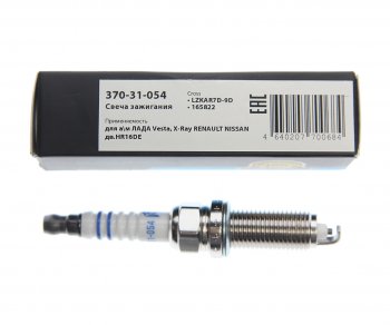 223 р. Свеча зажигания ЛАДА Vesta,X-Ray RENAULT NISSAN дв.HR16DE (1шт.) MEGAPOWER MEGAPOWER 370-31-054  с доставкой в г. Майкоп. Увеличить фотографию 3