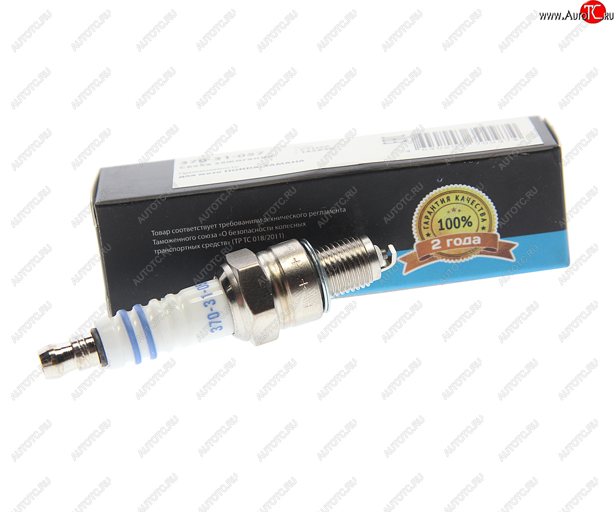 105 р. Свеча зажигания мото HONDA KAWASAKI YAMAHA SUZUKI (1шт.) MEGAPOWER MEGAPOWER 370-31-057  с доставкой в г. Майкоп
