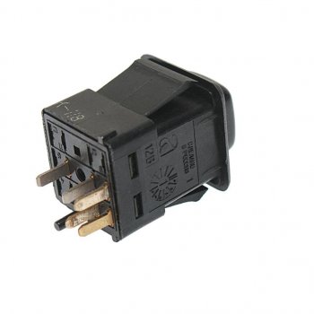135 р. Выключатель кнопка 12V без символа АВАР АВАР 375.3710-09.00м  с доставкой в г. Майкоп. Увеличить фотографию 2
