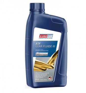 1 529 р. Масло трансмиссионное ATF GEAR FLUIDE III 1л EUROLUB EUROLUB 378001  с доставкой в г. Майкоп. Увеличить фотографию 1