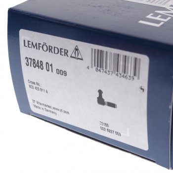 2 669 р. Наконечник рулевой тяги VW Polo (15-) левый LEMFOERDER LEMFOERDER 3784801 LEMFOERDER 3784801  с доставкой в г. Майкоп. Увеличить фотографию 4