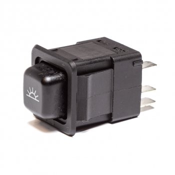 299 р. Выключатель кнопка ЗИЛ,КАМАЗ,МАЗ освещения салона AVTOELECTRICA AVTOELECTRICA 3842.3710-02.09м ае  с доставкой в г. Майкоп. Увеличить фотографию 3