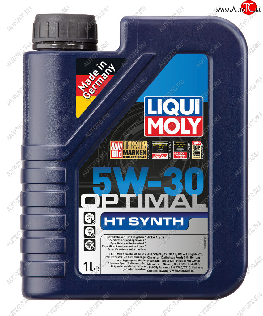 1 499 р. Масло моторное OPTIMAL SYNTH VW 5020050500 5W30 синт.1л LIQUI MOLY LIQUI MOLY 39000  с доставкой в г. Майкоп