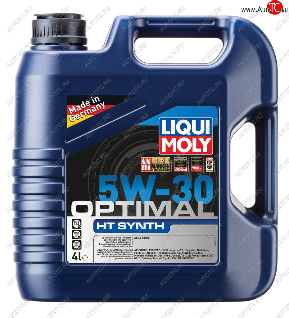 5 849 р. Масло моторное OPTIMAL SYNTH VW 5020050500 5W30 синт.4л LIQUI MOLY LIQUI MOLY 39001  с доставкой в г. Майкоп