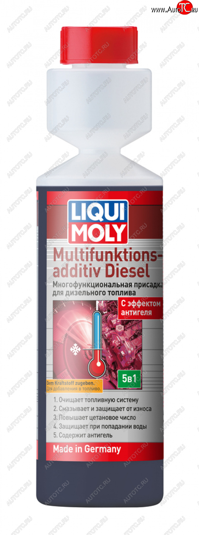 1 479 р. Присадка в дизельное топливо многофункциональная 250мл LIQUI MOLY LIQUI MOLY 39024  с доставкой в г. Майкоп