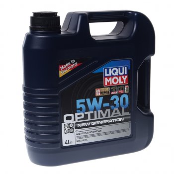 5 999 р. Масло моторное OPTIMAL New Generation 5W30 синт.4л LIQUI MOLY LIQUI MOLY 39031  с доставкой в г. Майкоп. Увеличить фотографию 1