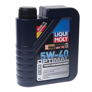 1 549 р. Масло моторное OPTIMAL New Generation 5W40 синт.1л LIQUI MOLY LIQUI MOLY 39032  с доставкой в г. Майкоп. Увеличить фотографию 1