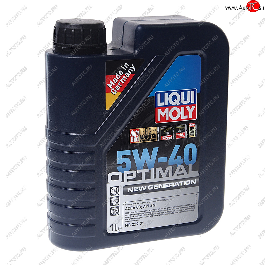 1 549 р. Масло моторное OPTIMAL New Generation 5W40 синт.1л LIQUI MOLY LIQUI MOLY 39032  с доставкой в г. Майкоп
