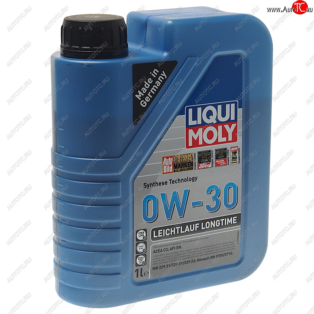 1 989 р. Масло моторное LEICHTLAUF LONGTIME HC-синт.1л 0W30 LIQUI MOLY LIQUI MOLY 39038  с доставкой в г. Майкоп