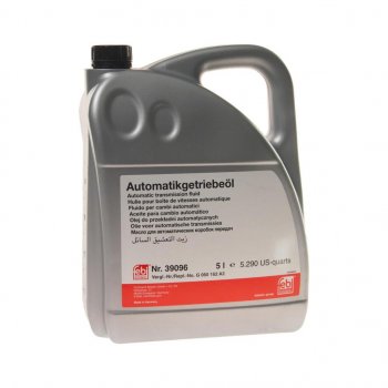 9 399 р. Масло трансмиссионное ATF для АКПП VW AUDI 5л FEBI FEBI 39096  с доставкой в г. Майкоп. Увеличить фотографию 1