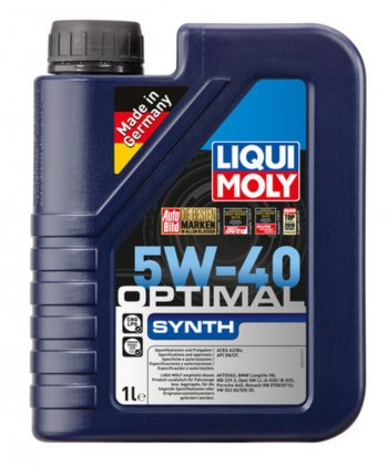 1 599 р. Масло моторное OPTIMAL SYNTH 5W40 синт.1л LIQUI MOLY LIQUI MOLY 3925  с доставкой в г. Майкоп. Увеличить фотографию 1