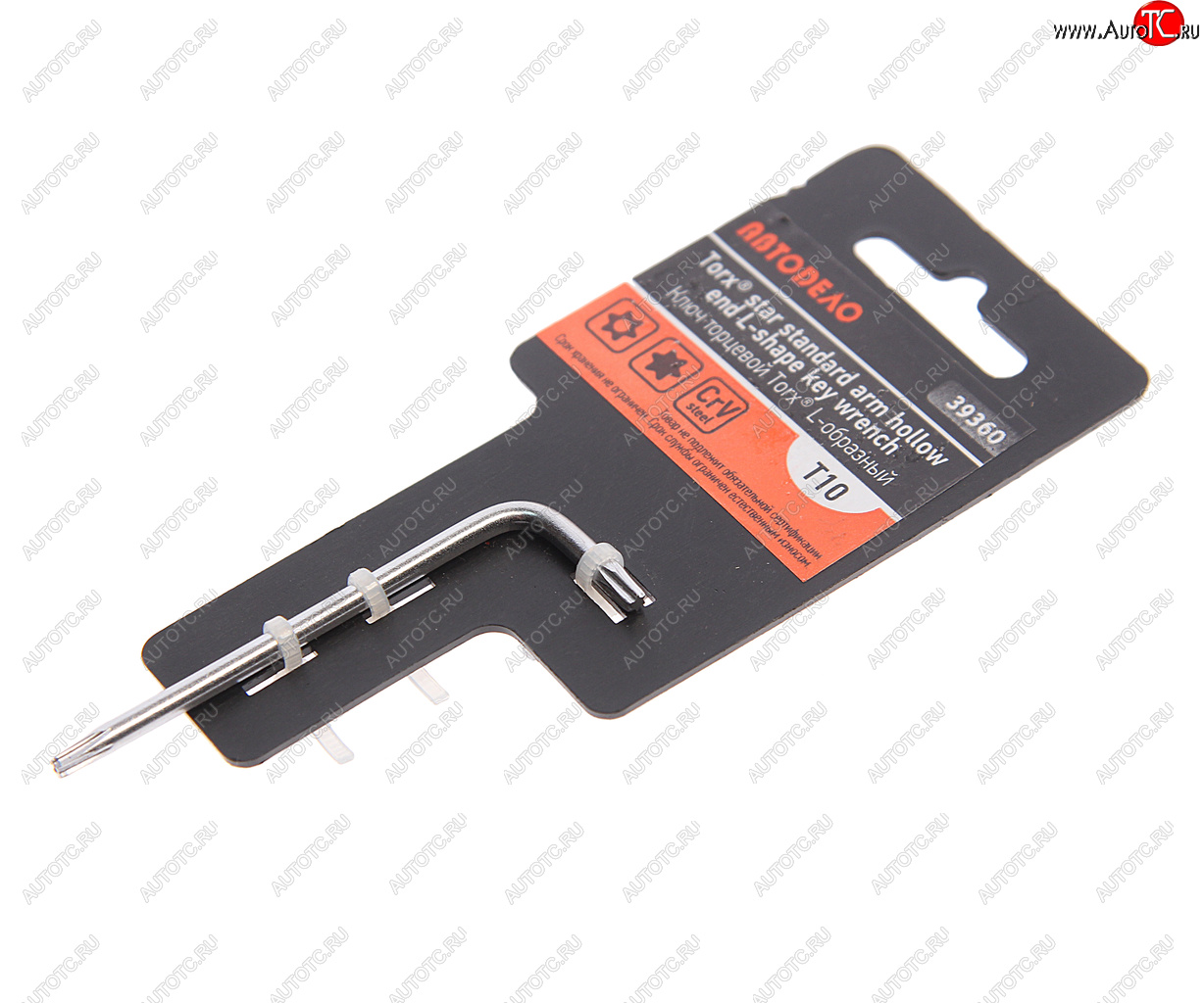 23 р. Ключ TORX Г-образный T10 АВТОДЕЛО АВТОДЕЛО 39360  с доставкой в г. Майкоп