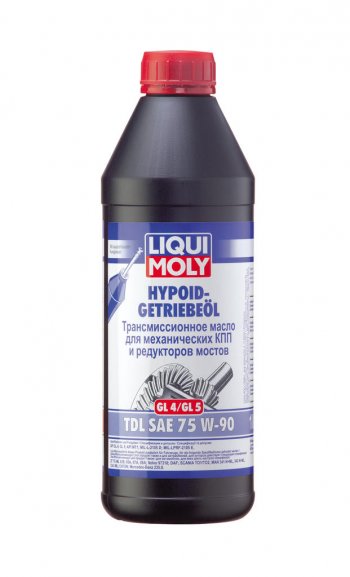 2 599 р. Масло трансмиссионное TDL HYPOID-GETRIEBEOIL GL45 75W90 псинт.1л LIQUI MOLY LIQUI MOLY 3945  с доставкой в г. Майкоп. Увеличить фотографию 1