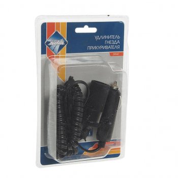 299 р. Удлинитель прикуривателя 12-24V 3м. NOVA BRIGHT NOVA BRIGHT 39947  с доставкой в г. Майкоп. Увеличить фотографию 1