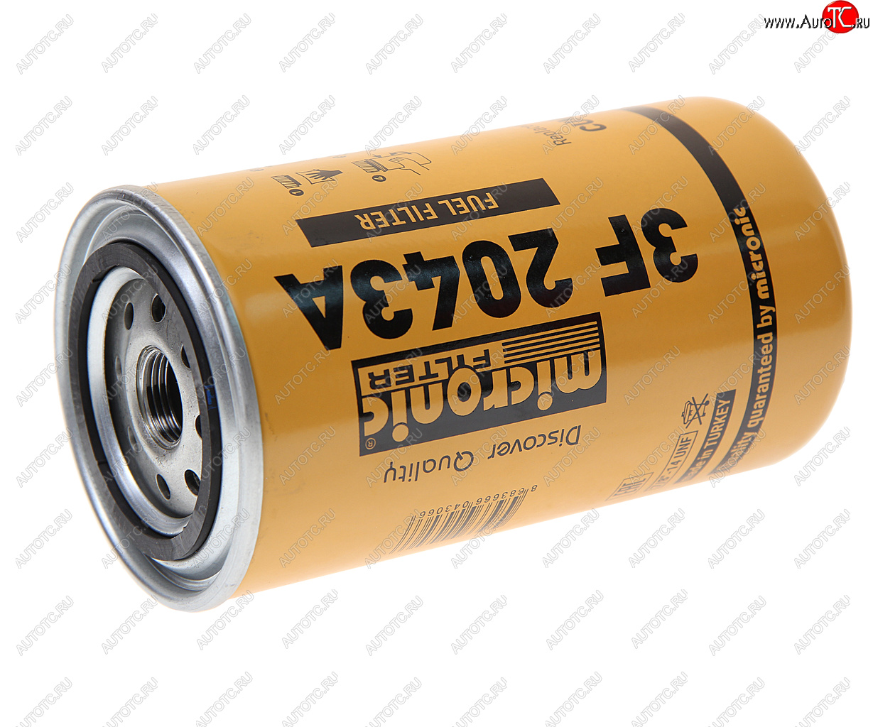 759 р. Фильтр топливный КАМАЗ дв.CUMMINS DONGFENG MICRONIC FILTER MICRONIC FILTER 3f2043a с доставкой в г. Майкоп Увеличить фотографию 1 759 р. Фильтр топливный КАМАЗ дв.CUMMINS DONGFENG MICRONIC FILTER MICRONIC FILTER 3f2043a с доставкой в г. Майкоп