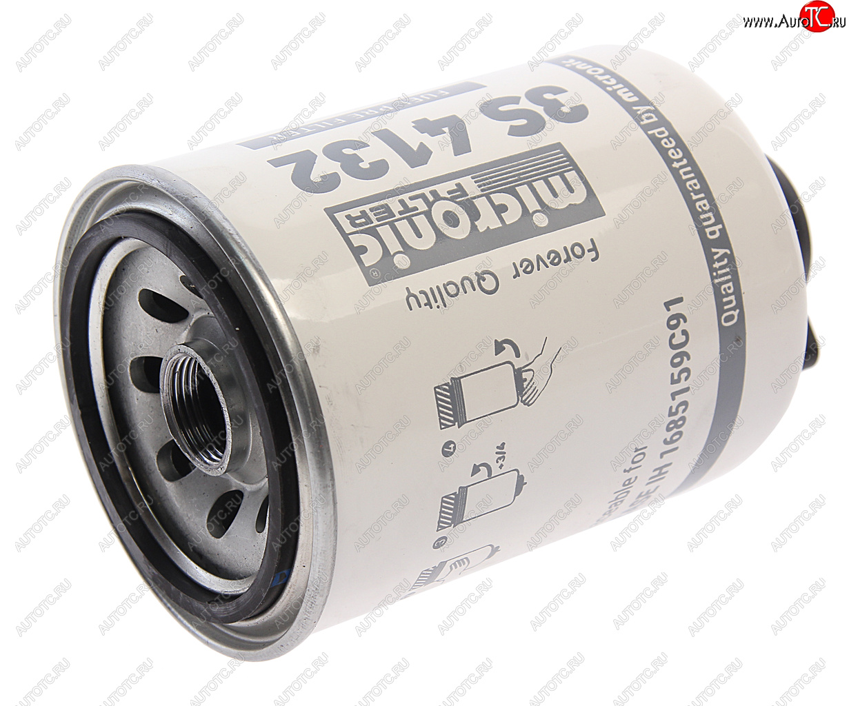 1 089 р. Фильтр топливный DOOSAN JHON DEERE грубой очистки (без стакана,со сливом) MICRONIC FILTER MICRONIC FILTER 3s4132  MICRONIC FILTER 3s4132   с доставкой в г. Майкоп
