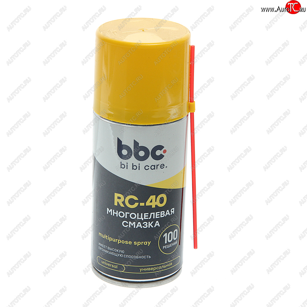 149 р. Смазка универсальная проникающая RC-40 210мл аэрозоль BIBICARE LAVR BIBICARE 4008  с доставкой в г. Майкоп