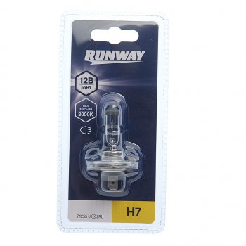 210 р. Лампа 12V H7 55W PX26d блистер (1шт.) RUNWAY RUNWAY 4027 RUNWAY 4027  с доставкой в г. Майкоп. Увеличить фотографию 1